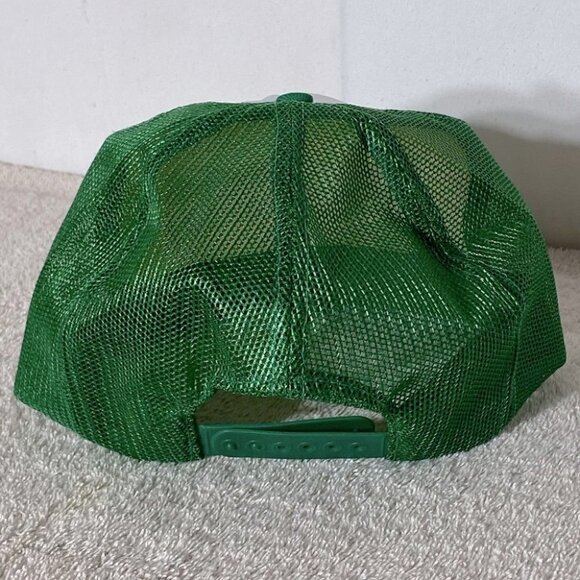 Vintage Garrett Metal Detectors Green Mesh Snap Back Trucker Hat - Picture 3 of 8